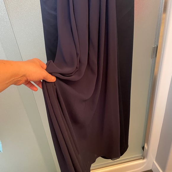 Full Length Navy Formal Dress - Picture 5 of 10